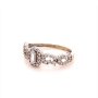 Златен дамски пръстен 1,85гр. размер:54 14кр. проба:585 модел:16455-5, снимка 2