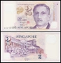 ❤️ ⭐ Сингапур 2006-2024 2 долара полимер ⭐ ❤️, снимка 1