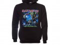 Нов мъжки суичър с дигитален печат на музикалната група IRON MAIDEN - The Final Frontier, снимка 9