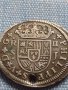 Сребърна монета 2 реала 1723г. Филип пети Севиля Испания 14943, снимка 7