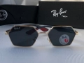 Ray Ban Ferrari мъжки слънчеви очила осмоъгълни с поляризация, снимка 7