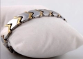 Красива стоманена магнитна гривна МЕРКАТОР с германий 30 лв., снимка 2
