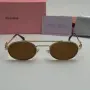 Дамски слънчеви очила MiU MiU овални черно кафяво златно нови с UV400 защита, снимка 8