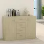 vidaXL Бюфет, дъб сонома, 88x30x65 см, инженерно дърво, снимка 2
