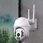 5MP WiFi камера. Куполна PTZ CAMERA Външна ВОДОУСТОЙЧИВА Wi-Fi въртяща, снимка 2