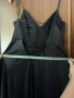 Елегантна черна рокля с блестящ ефект, снимка 5