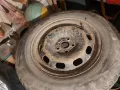 зимни гуми с джанти VW 5х100 15, снимка 1