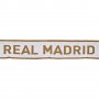 Оригинален Шал adidas Mens RMFC Real Madrid Scarf White/Dark Football Gold, снимка 2