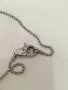 D&G Dolce & Gabbana Rhinestone Dog Tag колие унисекс, снимка 6