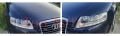 Стъкла Капаци Ауди А6 С6 А6L AUDI A6 C6 A6L 2006-2011 Стъкла Фарове, снимка 8
