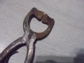 № 8438  Старинен железен инструмент – клещи / щипки  , снимка 3