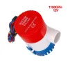 Отводнителна потопяема помпа, 12V, 1100GPH 3500GPH, снимка 3