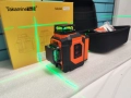 TakamineTech 3D зелен лазерен нивелир 12 линии с дистанционно, снимка 11