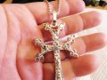  арменски кован сребърен кръст Хачкар - за защита от зли сили, лекуващ и даващ живот сребро армения, снимка 4
