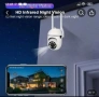 Чисто нова - Wi-Fi камера HD 1080P за вътрешен и външен монтаж, снимка 6