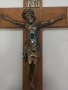 Дървен кръст разпятие Исус Христос, снимка 2