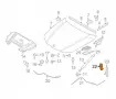 Дръжка за отваряне на преден капак BMW 1 F20/F21/F22/F23,1 F40,3 F30/F31/F32/F33/F34,4 F36,X2 F39,2, снимка 5