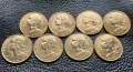 Лот монети 10 сантима различни години Франция /4/- прекрасни !, снимка 5