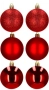 Комплект от 6 броя коледни топки, 4 см. 5лв., снимка 2