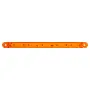LED габарит 15 LED 240 mm 12-24V червен за страничен монтаж, снимка 2