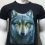 Нова мъжка тениска с дигитален печат Вълк, Серия Вълци, снимка 6