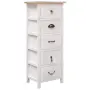 vidaXL Страничен шкаф 35x25x87 см дърво пауловния（SKU: 284077）, снимка 1