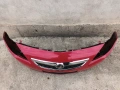 предна броня с маска решетка и халогени за опел астра ж 09 - 13 OPEL ASTRA J, снимка 4