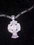 Сребърно кръстче със синджирче , снимка 1 - Колиета, медальони, синджири - 33693202