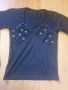 Елегантна блуза с пайети, снимка 1 - Блузи с дълъг ръкав и пуловери - 30654175