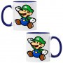 Чаша Super Mario Luigi Paper,Керамична Чаша, Кафе Чай, Игра,Изненада,Подарък,Повод,Празник,Рожден Де, снимка 3