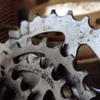 Ретро Shimano Касети Uniglide 6 и 7 скорости., снимка 4 - Части за велосипеди - 30573170