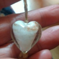 Красиво сърце,камък,висулка, снимка 3 - Подаръци за жени - 30933212