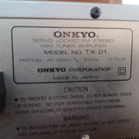 Onkyo-TX-21, снимка 7 - Ресийвъри, усилватели, смесителни пултове - 42654401