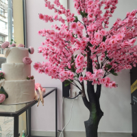 Дърво японска розова череша, снимка 1 - Изкуствени цветя - 44811424