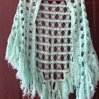6 бр Плетени шалове Отличен подарък Ръчно плетени шалове от Плат Шал, снимка 1 - Шалове - 15165075