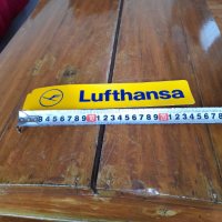 Стар стикер,лепенка Lufthansa, снимка 4 - Други ценни предмети - 34947043