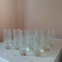 Кристални чаши-11 броя,1 бр.-8лв., снимка 1 - Сервизи - 37555979