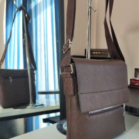 Мъжка чанта, малка, кафява 17лв., снимка 2 - Чанти - 35595437