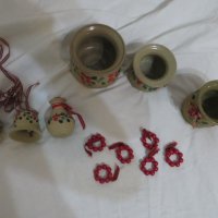 Винтидж шведска керамика "På Lingonröda Tuvor", снимка 2 - Антикварни и старинни предмети - 39784153