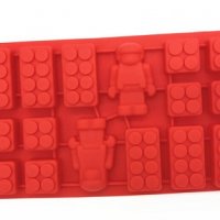 Лего конструктор строител и роботи силиконов молд форма за декор украса торта фондан шоколад гипс