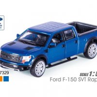 Метална количка Ford F-150 SVT Raptor, MSZ, отварящи се врати 202110, снимка 1 - Коли, камиони, мотори, писти - 34405397