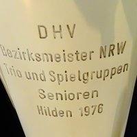 Немски месингов бокал от 1976 г. , снимка 8 - Антикварни и старинни предмети - 29085653