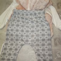 Бебешки комплект, блуза, елек, панталон за момиче, снимка 4 - Комплекти за бебе - 39849412