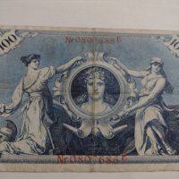Райх банкнота - Германия - 100 марки / 1908 година- 17919, снимка 8 - Нумизматика и бонистика - 31035166