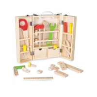 Дърводелски комплект с инструменти за деца (004), снимка 1 - Образователни игри - 44713170