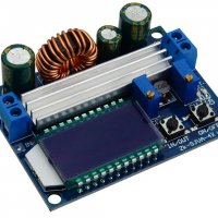 REES52 Buck Boost Converter Display, Buck-Boost Board DC 5.5-30V 12v to DC 0.5-30V 5v 24v Adjustable, снимка 1 - Друга електроника - 39657353