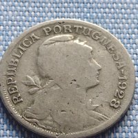 Сребърна монета 50 сентавос 1928г. Португалия за КОЛЕКЦИОНЕРИ 30352, снимка 4 - Нумизматика и бонистика - 42872152