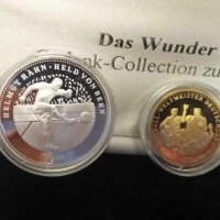 Сребърни юбилейни медали Das Wunder von Bern, 50г, снимка 8 - Нумизматика и бонистика - 44290953