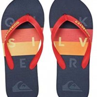 Quiksilver  Molokai Word Block юношески джапанки НОВИ, снимка 1 - Детски джапанки - 34930874