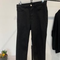 Черен панталон тип дънки размер 36(S), снимка 1 - Дънки - 44259762